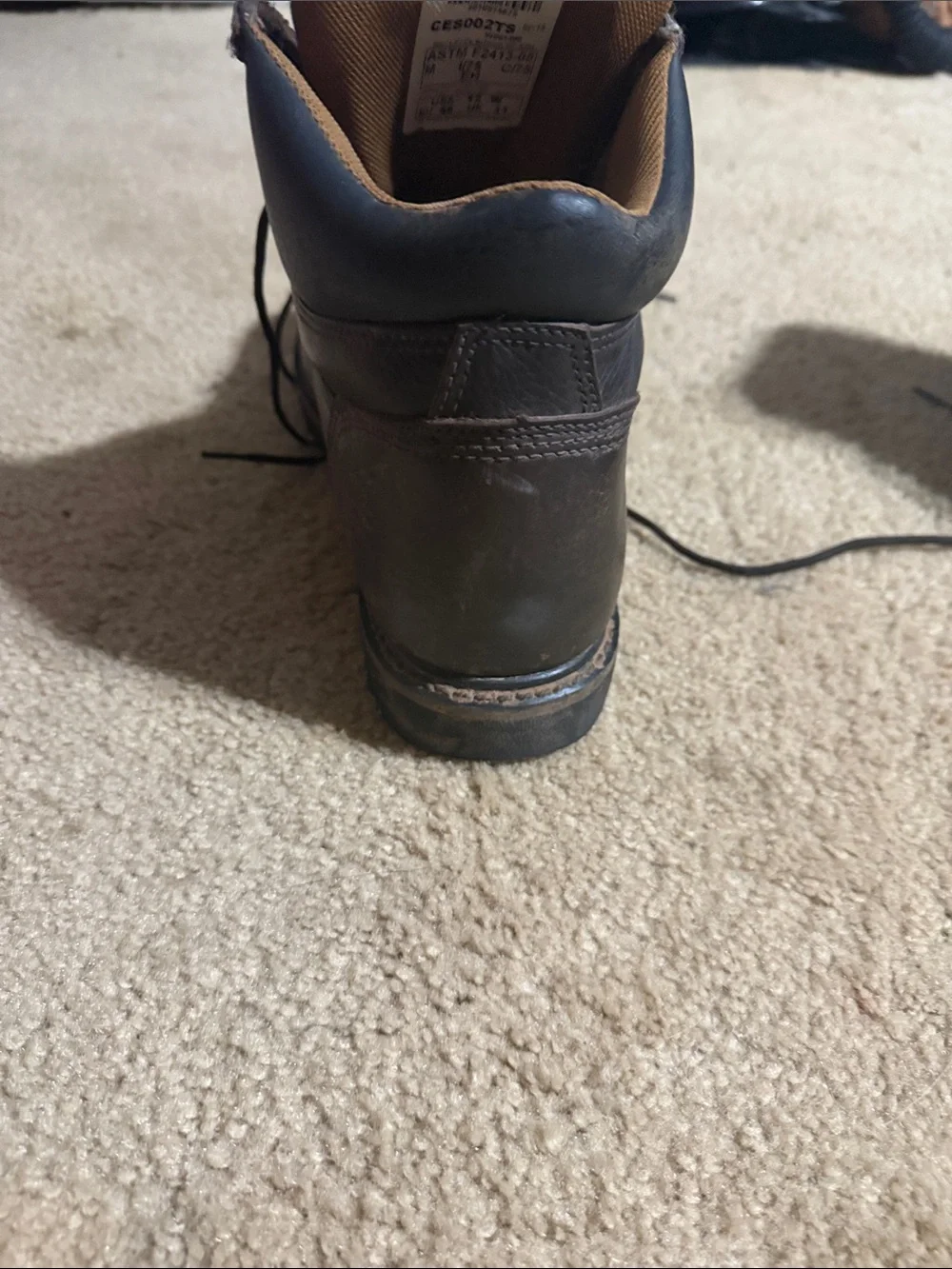 Ariat Men's Brown Leather Work Boots